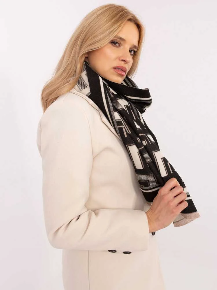 Wool Fashion Italia Moteriškas šalikas su vilna: Dydis - Universalus