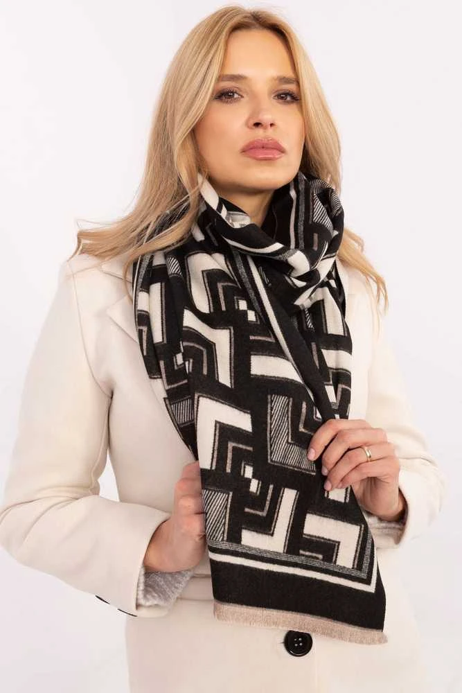Wool Fashion Italia Moteriškas šalikas su vilna: Dydis - Universalus