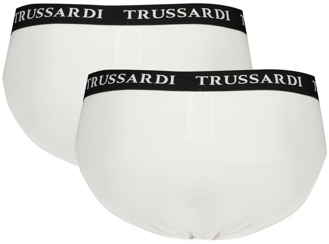 Balta slipy vyrams Trussardi TRU2USP02 – 2-pak