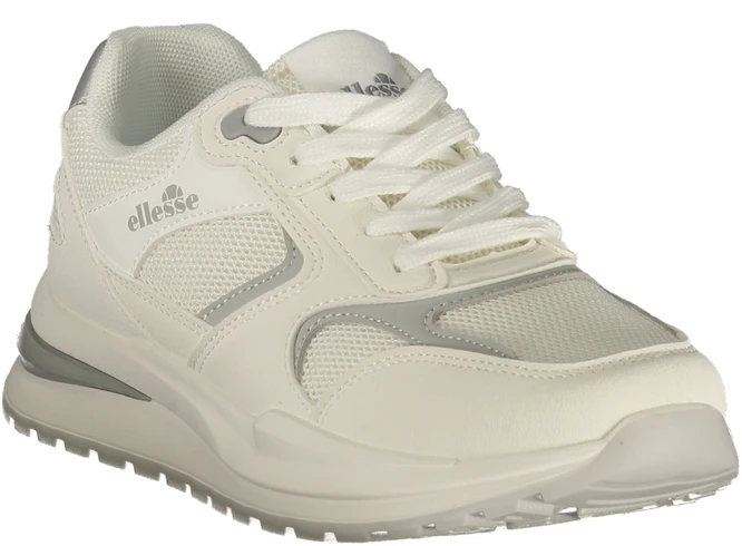 Balta sneakersy moterims Ellesse Irma 001 – Sidabrinė detale