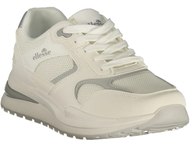 Balta sneakersy moterims Ellesse Irma 001 – Sidabrinė detale