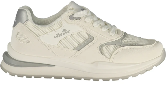 Balta sneakersy moterims Ellesse Irma 001 – Sidabrinė detale