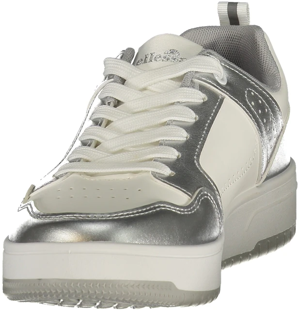 Balta sneakersy moterims Ellesse Sandy 003 – Sidabrinė detale