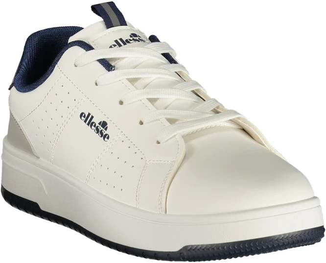 Balta sneakersy vyrams Ellesse Sandy 002 – pilka i mėlyna detale