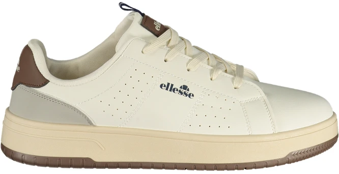 Balta sneakersy vyrams Ellesse Sandy 002 – pilka i ruda detale