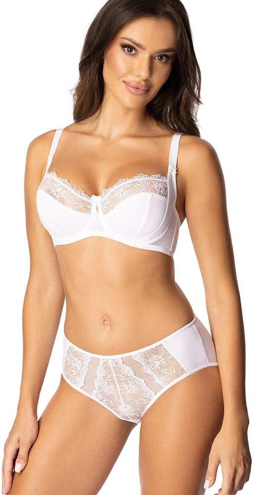 Balta soft liemenėlė Róża