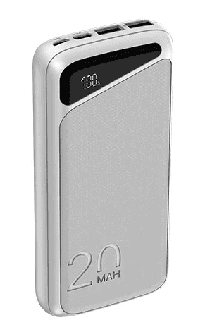 Baltas 20000 mAh powerbankas Navitel PWR20 MX