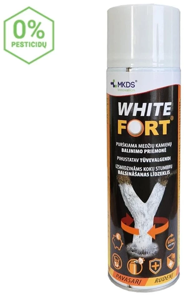 Mkds Baltas FORT purškiama priemonė kamienų balinimui , 500 ml