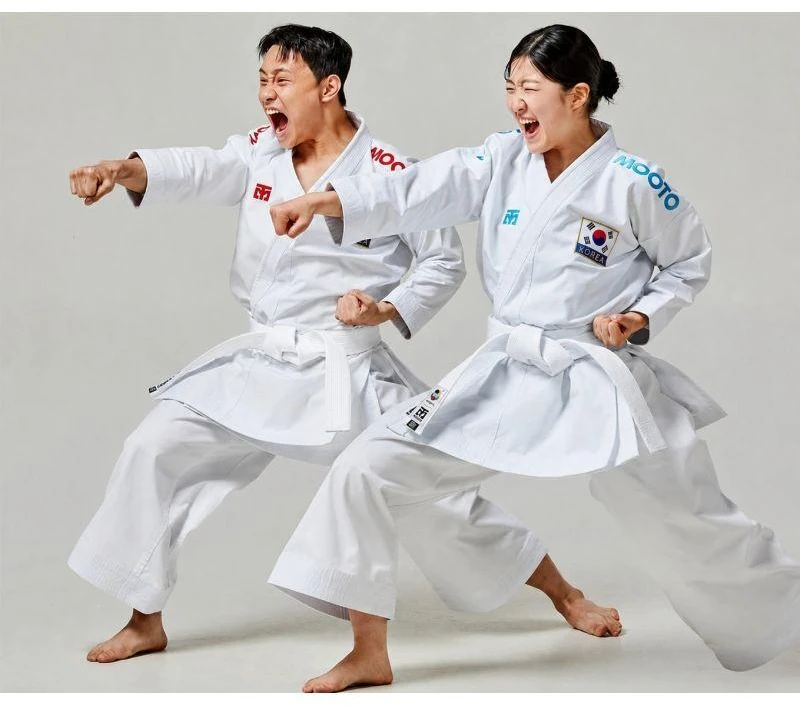 Baltas kimono diržas - MTX Karate WKF | MOOTO