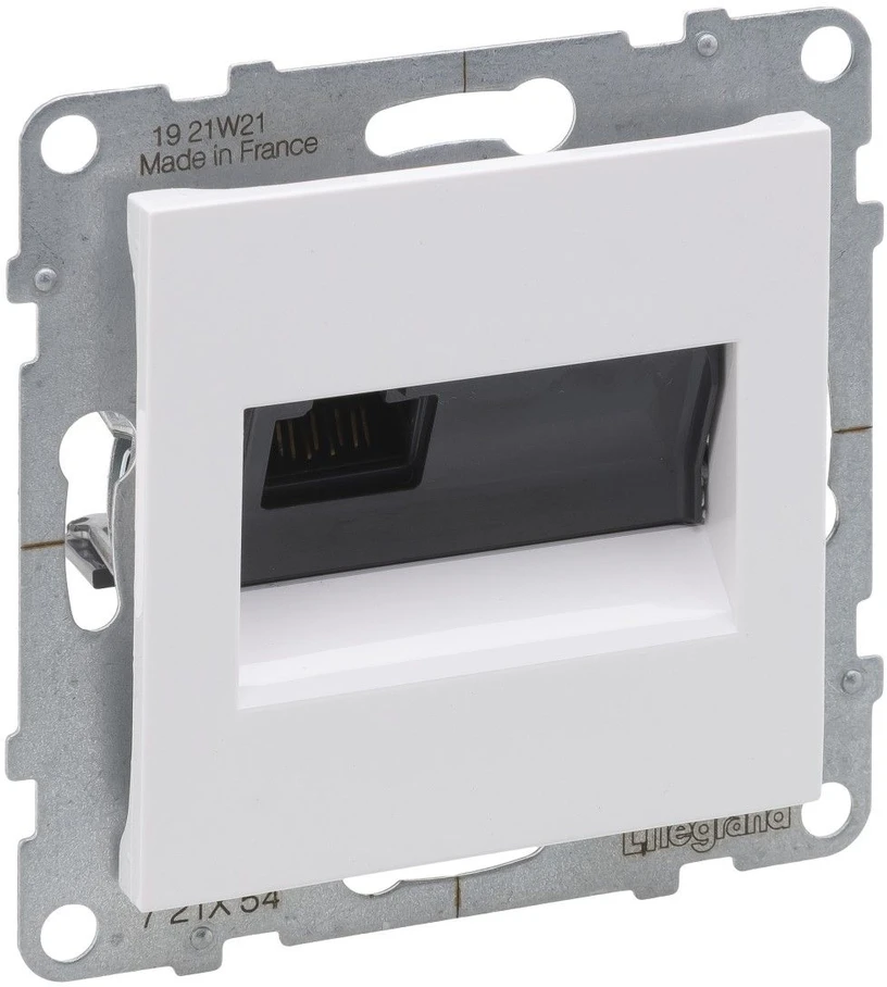 Legrand Kompiuterio lizdas RJ45 CAT6A UTP, baltas