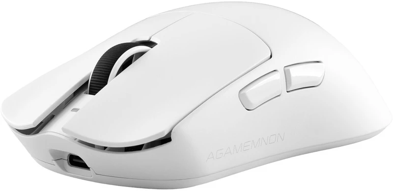 White Shark Baltas Shark AGAMEMNON WGM-9012 belaidė pelė, balta