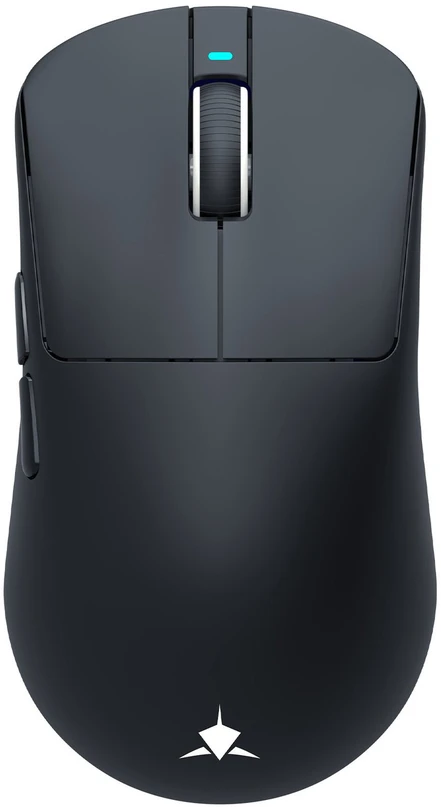 White shark Baltas Shark BORS-B WGM-5021 belaidė žaidimų pelė, juoda