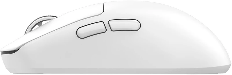 White Shark Baltas Shark BORS-W WGM-5021 belaidė žaidimų pelė, juoda