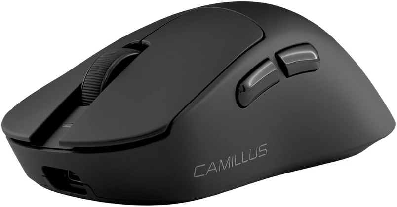 White Shark Baltas Shark CAMILLUS-B WGM-9013 belaidė pelė, juoda
