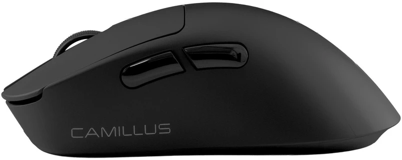 White Shark Baltas Shark CAMILLUS-B WGM-9013 belaidė pelė, juoda