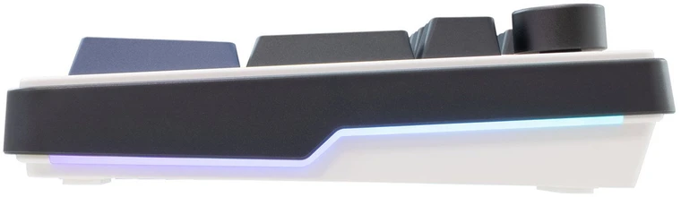 White Shark Žaidimų klaviatūra Balta Shark Excalibur balta KTT Wine Raudona RGB Hot-Swap