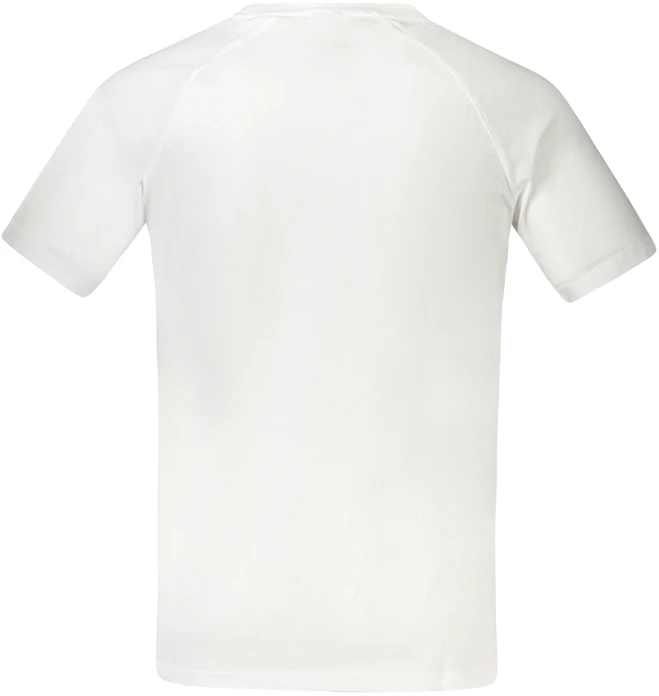 Baltas T-shirt męski BOSS 50517970RNSLIMFIT