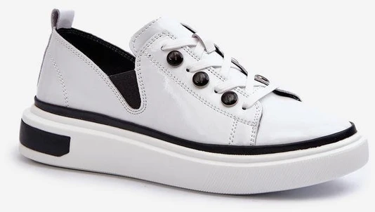 Balti moteriški sportbačiai Step in style