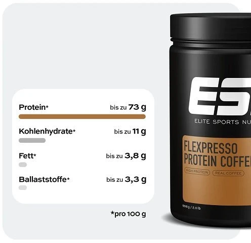 Baltymų kavos milteliai ESN Flexpresso 420 g, kavos skonio