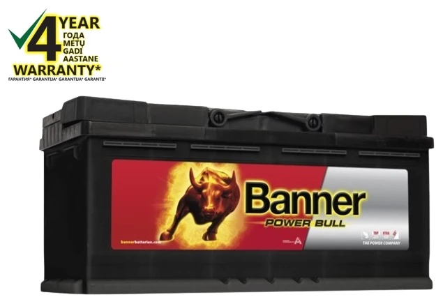 Banner 110Ah 900A 12V Power PRO akumuliatorius 394x175x190mm