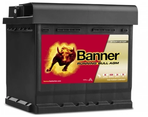 Banner 50Ah 640A RUNNING BULL AGM 12V 210x175x190mm