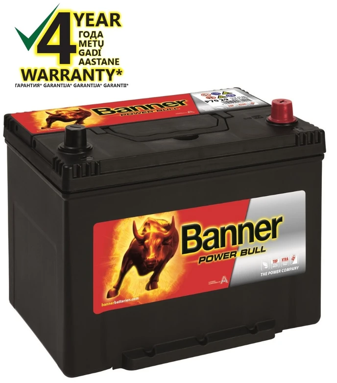 Banner 70Ah 600A -+ 12V Power akumuliatorius 260x174x200/222mm