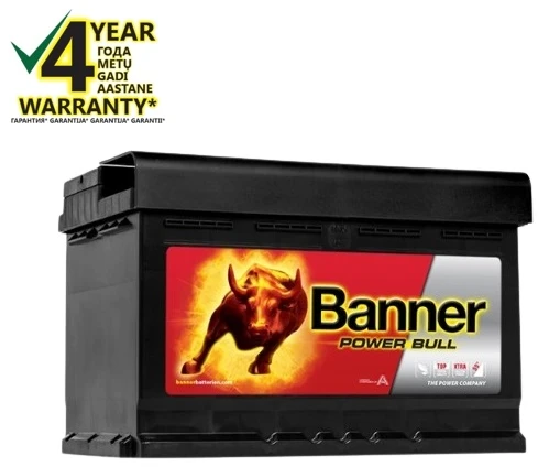 Banner 77Ah 700A 12V Power PRO akumuliatorius 278x175x190mm