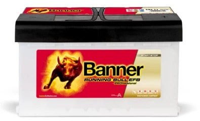 Banner 85Ah 780A EFB PRO akumuliatorius 12V 315x175x190mm