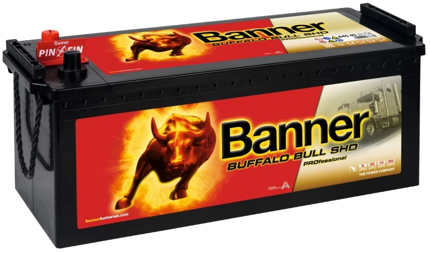 BANNER Buffalo PRO 64503 145Ah 12V 800A (EN) akumuliatorius