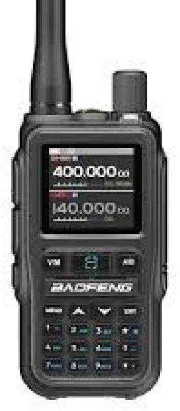 Baofeng UV-5R EU MINI USB-C Bluetooth VHF UHF Aviation Band Pilkas Walkie-Talkie