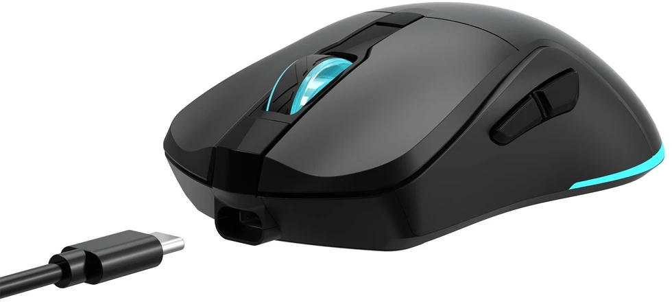 Baracuda belaidė žaidimų pelė TURTLE, 6D, 3200 dpi, juodos spalvos (BGM-121)