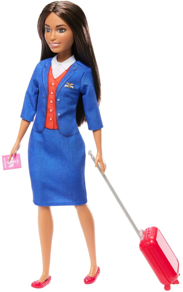 Mattel BARBIE lėlė stiuardesė (HYT60)