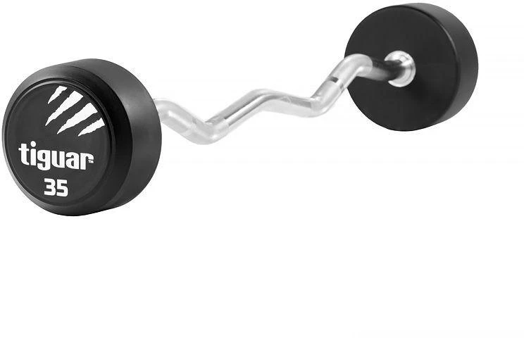 Barbelis sulaužytas Tiguar PU 35 kg TI-WLBPU035