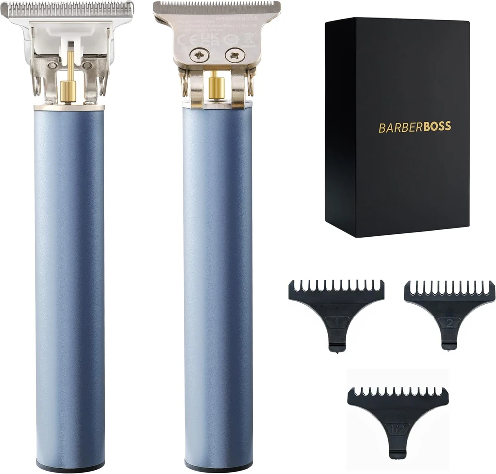 Barzdaskutė BARBERBOSS plaukų ir barzdos trimeris su T formos ašmenimis, USB, QR-2088