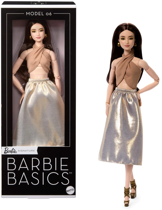 Mattel BARBIE BASICS No6 lėlė (JJX25)