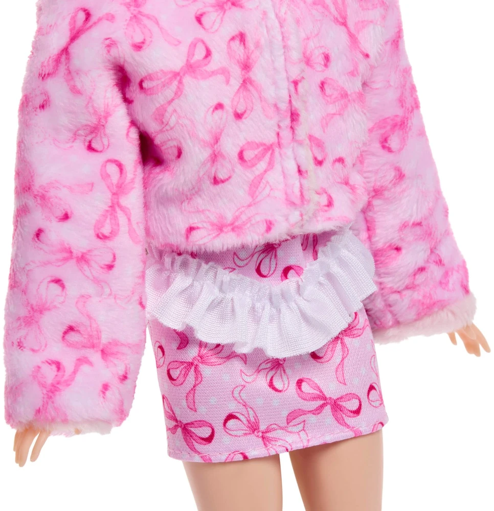 Mattel BARBIE CUTIE REVEAL CARE BEARS SWEET BOWS siurprizų rinkinys – avytė (JJP66)