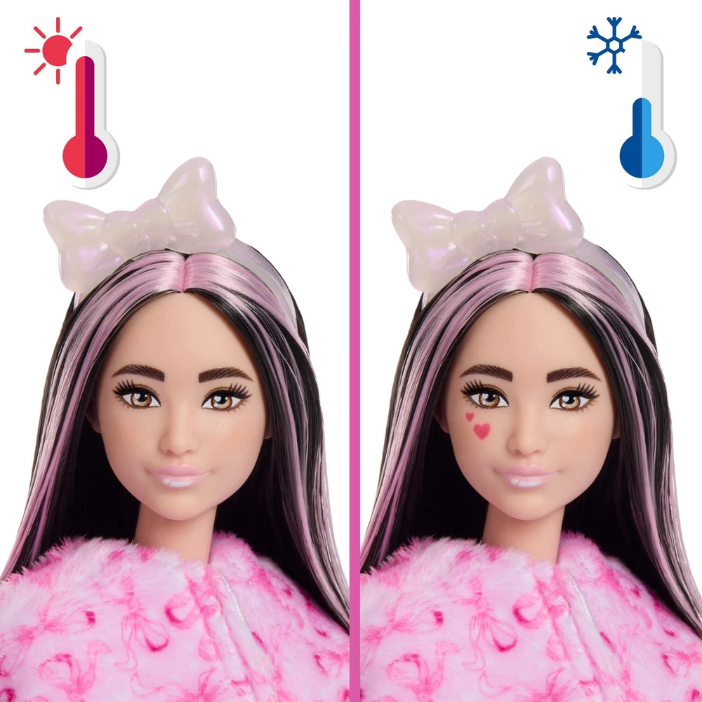 Mattel BARBIE CUTIE REVEAL CARE BEARS SWEET BOWS siurprizų rinkinys – avytė (JJP66)