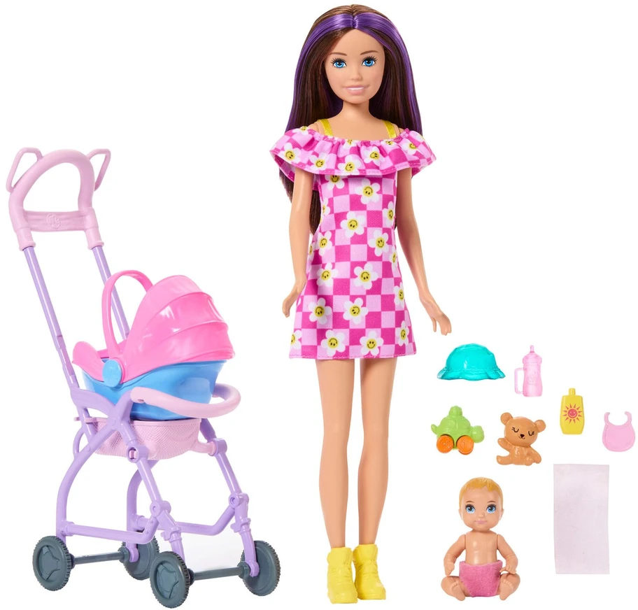 Mattel BARBIE SKIPPER auklės rinkinys (JJB42)