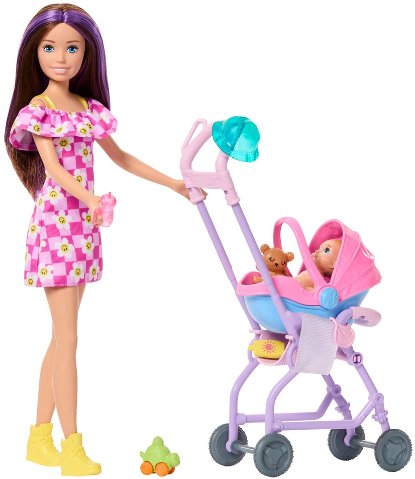 Mattel BARBIE SKIPPER auklės rinkinys (JJB42)