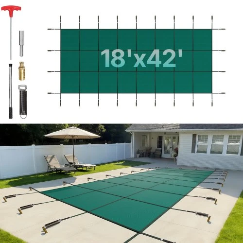 VEVOR Baseino apsauginis dangtis 5.4x12.8m
