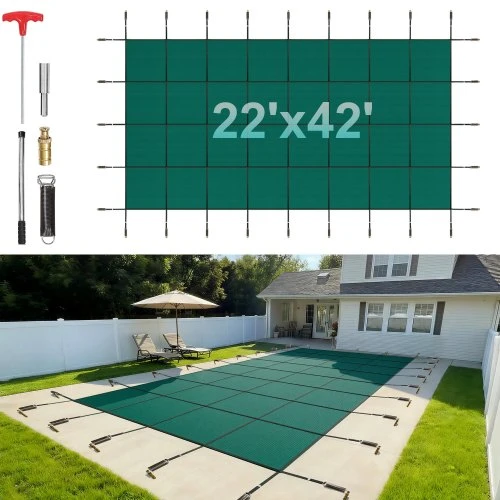 VEVOR Baseino saugos danga 20x40ft stačiakampiui