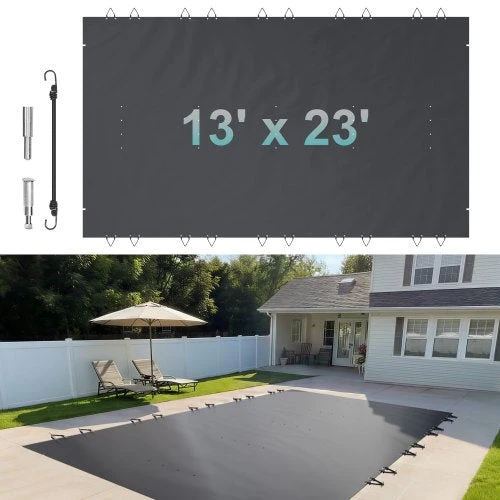 VEVOR Baseino apsauginis dangtis, 4x7 m, iš PVC