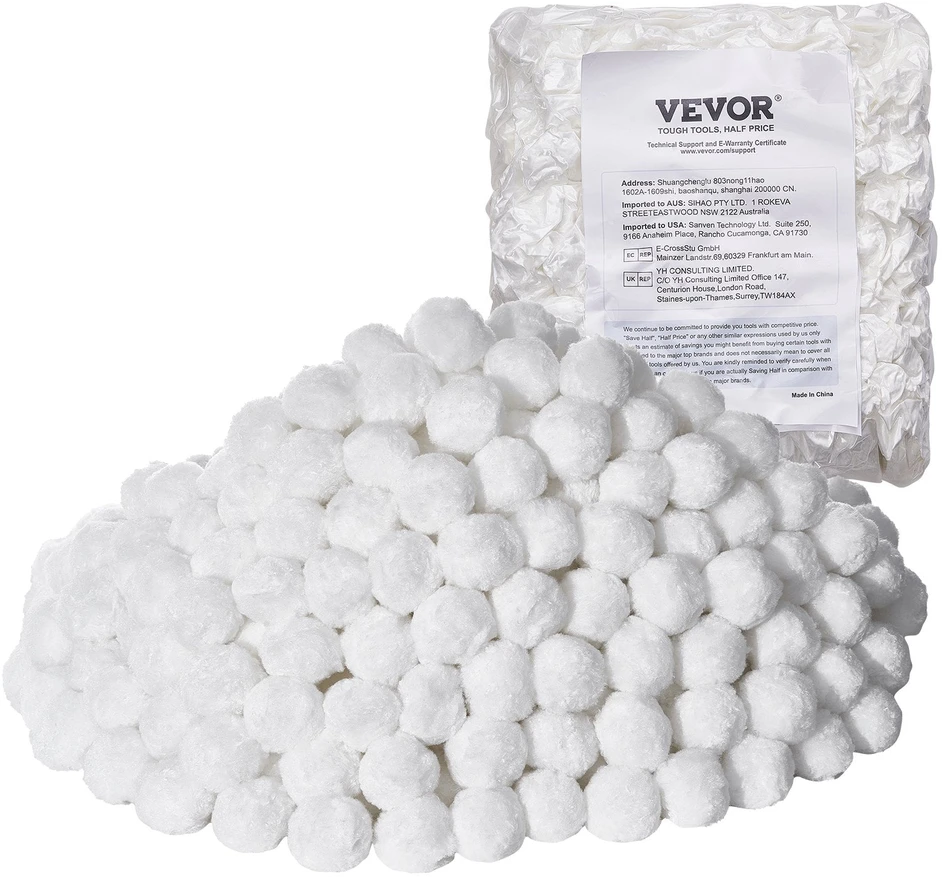 VEVOR Baseinų filtravimo kamuoliukai smėlio filtrams