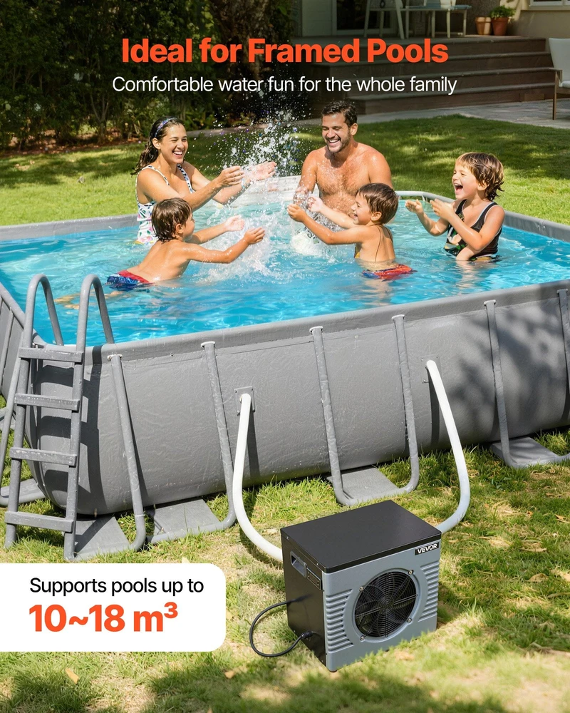 VEVOR 4920 W baseino šilumos siurblys