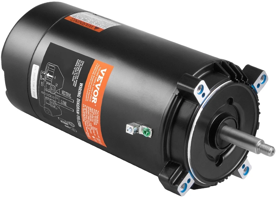 VEVOR 1,5 AG baseino siurblio variklis 115/230V