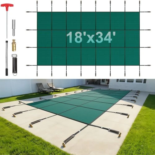 VEVOR Baseino saugos dangtis 16x32 pėdų