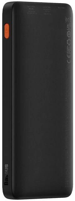 „Baseus Airpow“ greitojo įkrovimo ausinės, 20 W, 30000 mAh, juodas