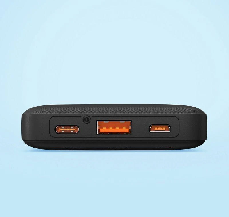 „Baseus Airpow“ greitojo įkrovimo ausinės, 20 W, 30000 mAh, juodas