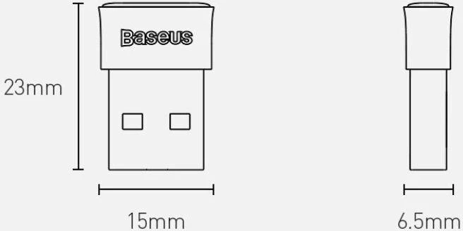 Baseus Belaidis adapteris USB - Bluetooth 5.1 BA04