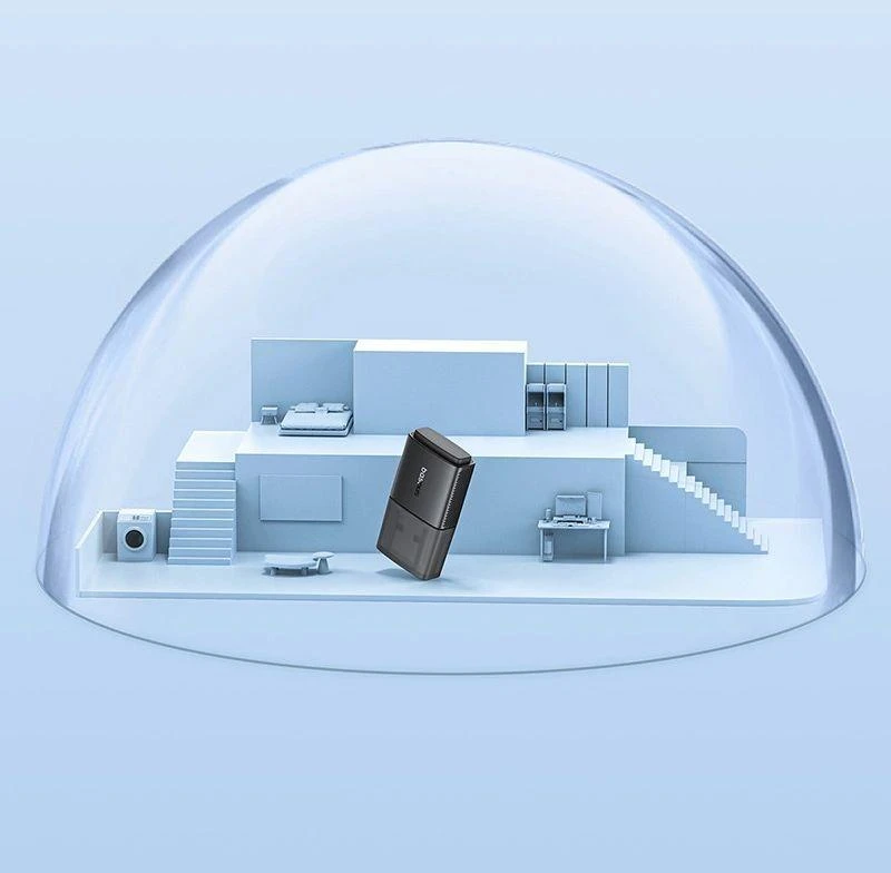 Adapteris WiFi Baseus FastJoy 300Mbps Juodas